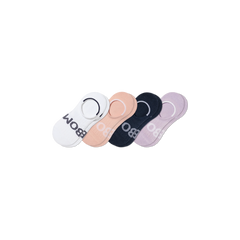 Women's All Sport Cushioned No Show Sock 4-Pack