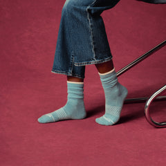 Women's Merino Wool Blend Calf Sock 4-Pack